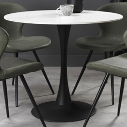 Bentley Designs Mason 4 Seater White Dining Table - thumbnail 1