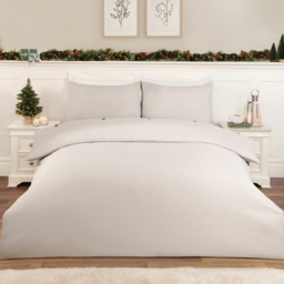 Embroidered Trees Duvet Set Silver King - thumbnail 2