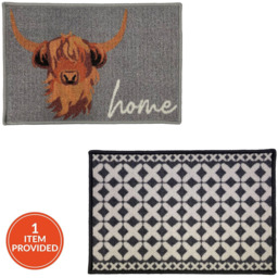Porto Washable Door Mat - thumbnail 1