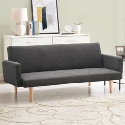 Home Detail Ryan 2 Seater Dark Grey Sofa Bed