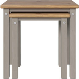 Core Products Corona Linea Grey Nest of Tables Set of 2 - thumbnail 3