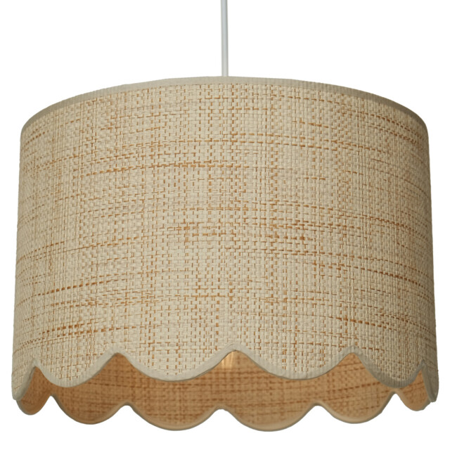 Lola Scalloped Edge Shade - Neutral - image 1