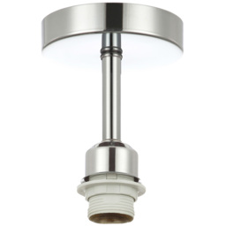Happy Homewares Polished Chrome Plated Ceiling Light Fitting