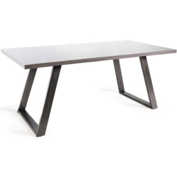 Bentley Designs Hirst Grey 6 Seater Dining Table - thumbnail 2
