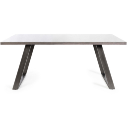 Bentley Designs Hirst Grey 6 Seater Dining Table - thumbnail 3