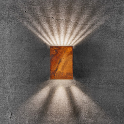 Nordlux Fold 10 Corten Wall Light - thumbnail 2