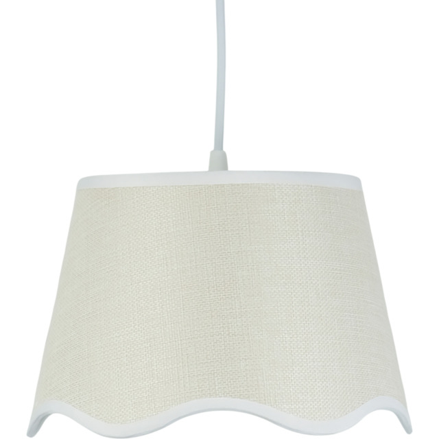 Scallop Shade Natural 30cm - image 1