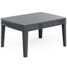 Keter Atlas Graphite 2 Seater Garden Bistro Set - thumbnail 4