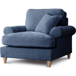 The Victoria Navy Armchair - thumbnail 2