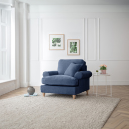 The Victoria Navy Armchair - thumbnail 4