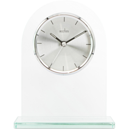 Acctim Ledburn Glass Mantel Table Clock