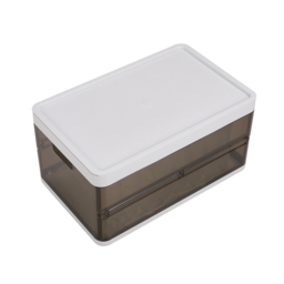 Living and Home Grey Folding Wardrobe Drawer Storage Box - thumbnail 2