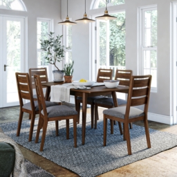 Harley Acacia 4-6 Seater Extending Dining Table - thumbnail 2