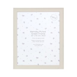 Hemsby Photo Frame Muted Green 20 x 16in