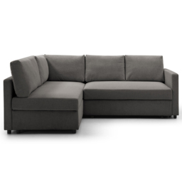 Clare 4 Seater Grey Corner Sofa Bed - thumbnail 2