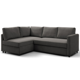 Clare 4 Seater Grey Corner Sofa Bed - thumbnail 3
