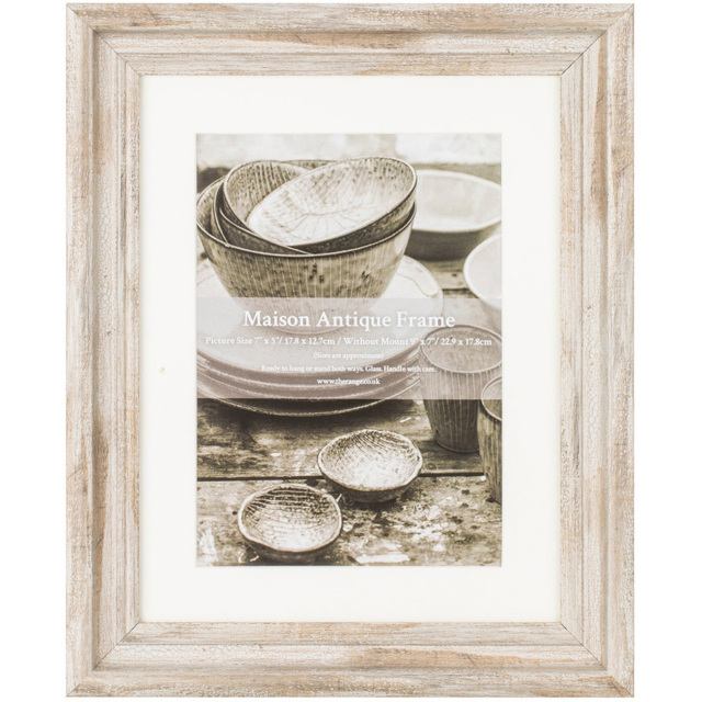 The Port. Co Gallery Maison Antique 7 x 5 inch Photo Frame