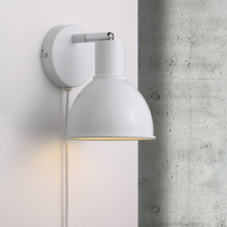 Nordlux Pop White Wall Light - thumbnail 2