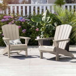 Keter Set of 2 Silver Sage Adirondack Chair - thumbnail 1