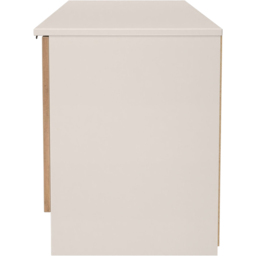 Crowndale Bora 2 Door 2 Drawer Gold Craft Oak and Kashmir Wide TV Unit Ready Assembled - thumbnail 3