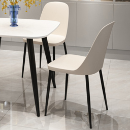 Core Products Aspen Duo Set of 2 Calico and Black Dining Chairs