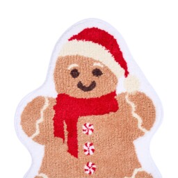 Cosy Gingerbread Man Bathmat Neutral - thumbnail 2