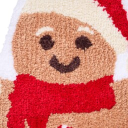 Cosy Gingerbread Man Bathmat Neutral - thumbnail 3