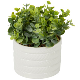 Single Faux Grass In Pot 7.5cm in Assorted styles - thumbnail 2