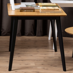 Florence Roxby Dining Table Oak and Black