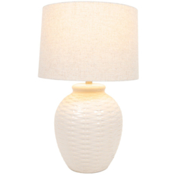 Nori Table Lamp - Beige - thumbnail 1