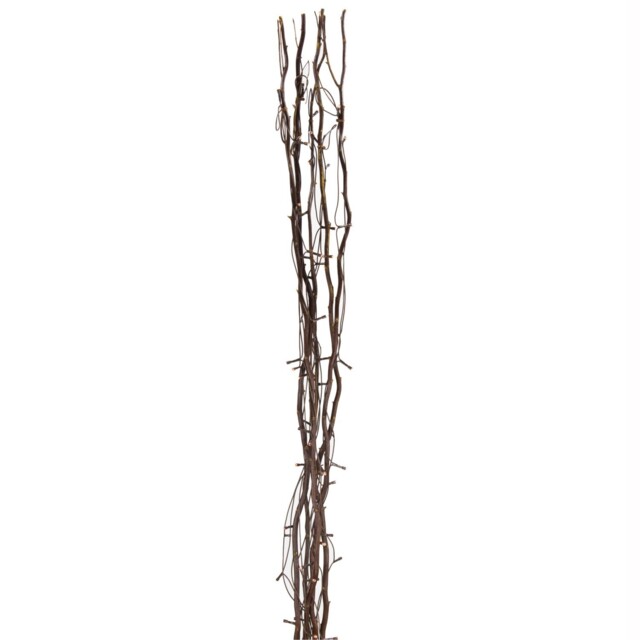 Brown Intertwining 60 LED Twig Light