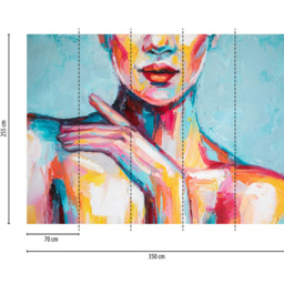 A.S Creation Acryl Girl Digital Mural - thumbnail 4