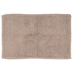 Navy Chunky Bobble Polycotton Bath Mat 50 x 80cm