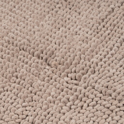Navy Chunky Bobble Polycotton Bath Mat 50 x 80cm - thumbnail 2