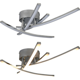 Arizona LED Chrome Ceiling Light - thumbnail 4