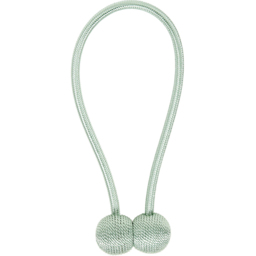 Woven Ball Magnet Tieback Sage - thumbnail 2