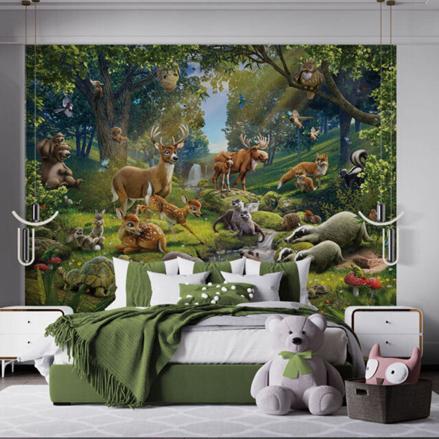 Walltastic Animals of the Forest Wall Mural - image 1
