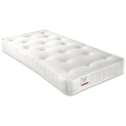 Bedmaster Oliver White Triple Sleeper Single Drawer Bunk Bed with Orthopaedic Mattresses - thumbnail 2