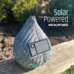 Gardenkraft Angel Wings Heart Solar Light - thumbnail 3