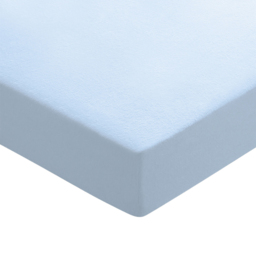 Helena Springfield King Size Chambray Blue Brushed Cotton Fitted Sheet