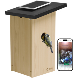 Birdfy Ebony Lite Waterproof Smart Bird House with 1080p FHD Camera