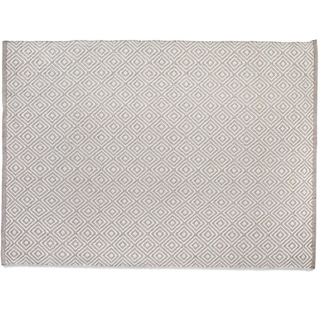 Hug Rug Natural Woven Diamond Rug 160 x 230cm - image 1