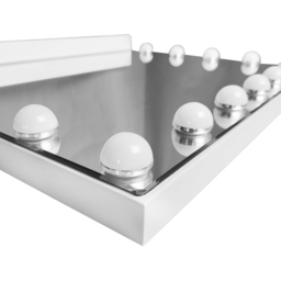 Hollywood LED Wireless Vanity Mirror Silver - thumbnail 3