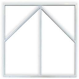 ENER-J 40W 6500K Cool White Blue Arrow Design LED Frame Panel Light
