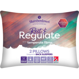 Slumberdown Rest and Regulate Pillow Pair