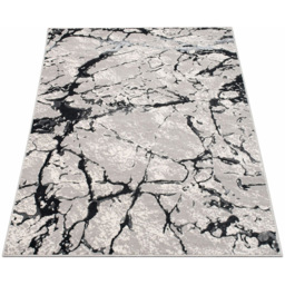 Smart Living Venice Grey Carved Rug 160 x 230cm - thumbnail 3