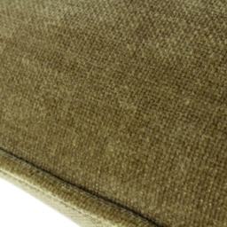 Yard Olive Heavy Chenille Reversible Cushion - thumbnail 3