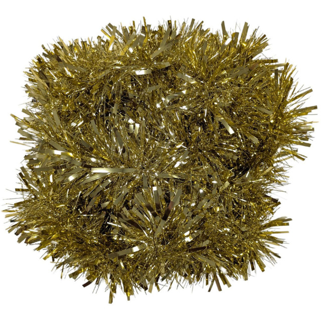 Samuel Alexander Gold Chunky Cut Christmas Tinsel Garland 10m - image 1