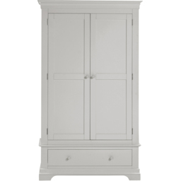 Seconique Bordeaux 2 Door Pebble Grey Wardrobe - thumbnail 4