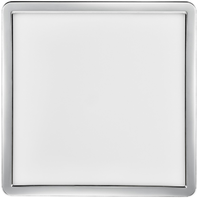Nordlux Oja 29 Square Chrome Ceiling Light - image 1